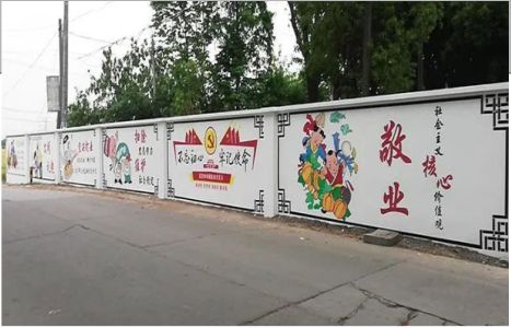 江山手绘墙画在现实中主要有哪些应用？