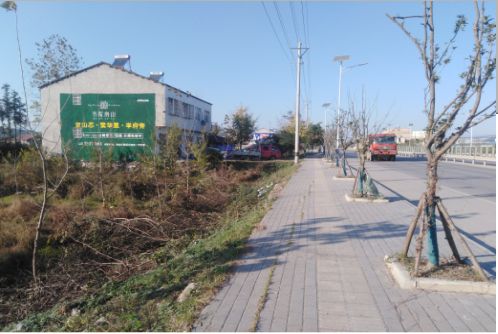 江山书山南院墙体广告