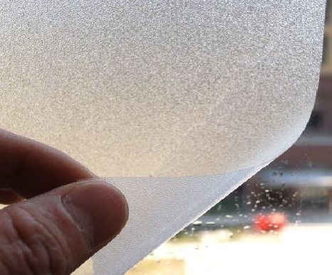 江山玻璃门外面粘广告用什么材料好？