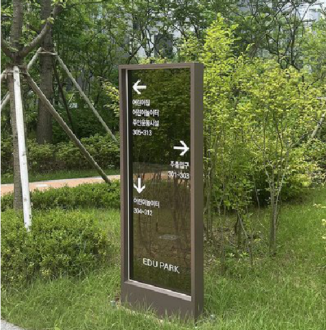江山园区指示牌安排到位，指路清晰，出行不迷路。